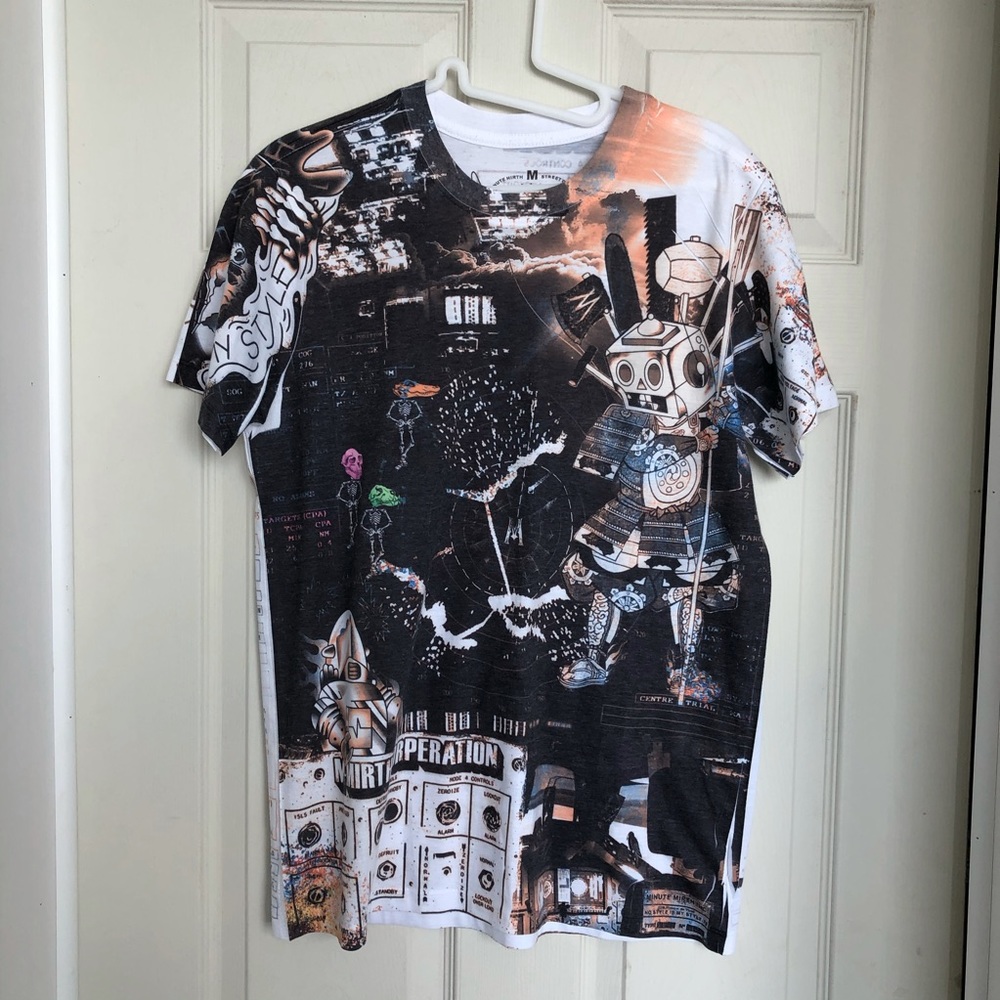 Crazy print T-shirt
